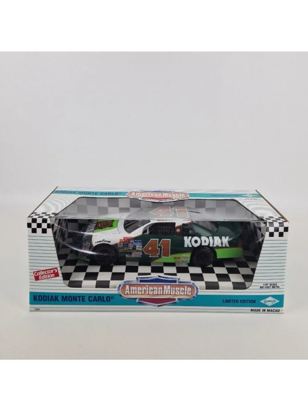 Set Of 3 ERTL American Muscle 1:18 DieCast #11 Elliott #20 Hamilton #41 Craven